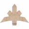 Ekena Millwork Davenport Smooth Timber Gable Bracket, Douglas Fir, 36"W x 24"H x 5 1/2"D x 5 1/2"F, 16/12 Pitch GBW036X24X0606DAV00SDF - alternate 1